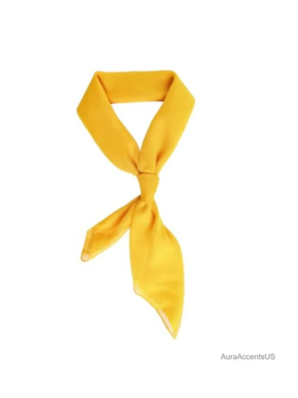 Square Chiffon Scarf Ribbon Head Neck Scarf Neckerchief 1950s Costume Cosplay